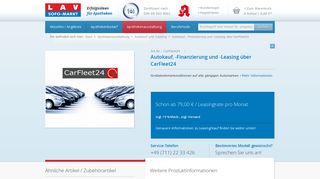 
                            4. Autokauf, -Finanzierung und -Leasing über CarFleet24 | Autokauf und ...