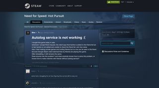 
                            8. Autolog service is not working :( :: Need for Speed: Hot Pursuit ...