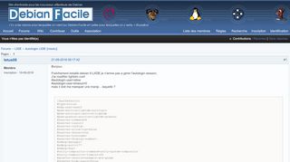 
                            13. Autologin LXDE [resolu] / LXDE / Debian-facile