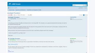 
                            5. Autologin Procedure - LXDE Forums