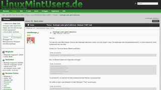 
                            8. Autologin unter gdm3 aktivieren - Linux Mint Users