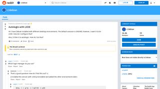 
                            11. Autologin with LXDE : debian - Reddit