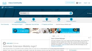 
                            3. Automate Extension Mobility login? - Cisco Community