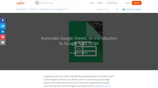 
                            12. Automate Google Sheets: An Introduction to Google Apps Script - The ...