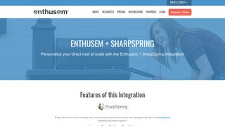 
                            11. Automated Direct Mail Integrates with SharpSpring | Enthusem