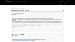 
                            6. Automatic command after SSH login - Remote Desktop Manager ...