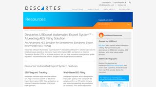 
                            10. Automatic Export System Solution - AES Filing Software for EEI ...