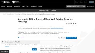 
                            12. Automatic Filling Forms of Deep Web Entries Based on ...