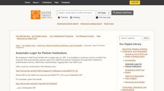 
                            1. Automatic Login for Partner Institutions | www.hathitrust.org ...