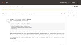 
                            3. Automatic login to APEX applicaton via URL | Oracle Community