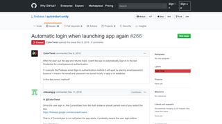 
                            6. Automatic login when launching app again · Issue #266 · firebase ...