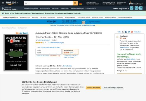 
                            9. Automatic Poker: A Short Stacker's Guide to Winning Poker: Amazon ...