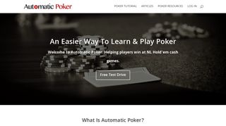 
                            7. Automatic Poker | Get Busy Winning