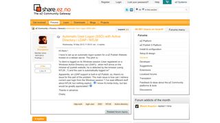 
                            9. Automatic User Logon (SSO) with Active Directory / LDAP / NTLM ...
