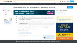 
                            5. Automatically login with Active Directory username using PHP ...