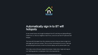 
                            6. Automatically sign in to BT wifi hotspots | Nathans blog