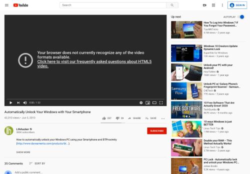 
                            11. Automatically Unlock Your Windows with Your Smartphone - YouTube