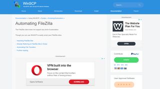 
                            13. Automating FileZilla :: WinSCP