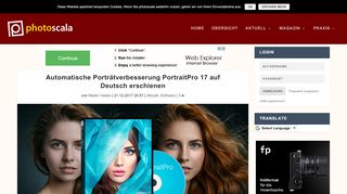 
                            13. Automatische Porträtverbesserung PortraitPro 17 auf Deutsch ...