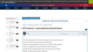 
                            11. Automatische Uhrzeit falsch | AndroidPIT Forum