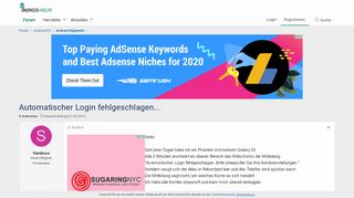 
                            5. Automatischer Login fehlgeschlagen... - Android Allgemein ...