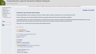 
                            4. Automatischer Login für Deutsche Telekom Hotspots - ixs' Vodkamelone