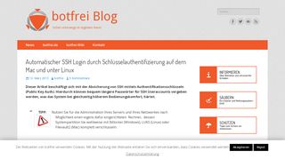 
                            11. Automatischer SSH Login durch Schlüsselauthentifizierung auf dem ...