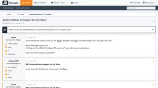 
                            11. Automatisches einloggen bei der Wawi | Supportforum für JTL-Wawi ...