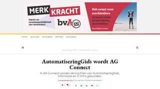 
                            7. AutomatiseringGids wordt AG Connect - Adformatie