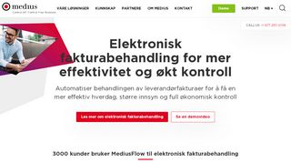 
                            2. Automatisert fakturabehandling i skyen - MediusFlow