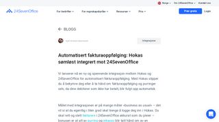 
                            10. Automatisert fakturaoppfølging: Hokas sømløst integrert mot ...