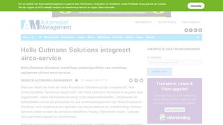 
                            12. Automobielmanagement.nl > Hella Gutmann Solutions integreert airco ...