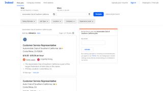 
                            9. Automobile Club of Southern California Jobs, Employment | Indeed.com