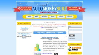 
                            1. AutoMoneySurf - free 3$ daily, make money just surf, work at home ...
