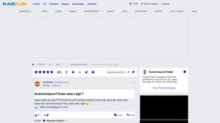 
                            10. Automoneysurf Scam atau Legit ? | KASKUS