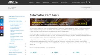 
                            2. Automotive Core Tools - (APQP - PPAP - FMEA - MSA - SPC) | AIAG