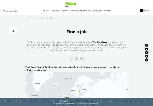 
                            5. Automotive jobs & careers: Find a job or internship - Valeo