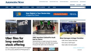 
                            10. Automotive News: Homepage