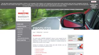 
                            7. Automóvel - PRODUTOS - MAPFRE WARRANTY PORTUGAL ...