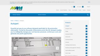 
                            5. Autopart - MAM Software