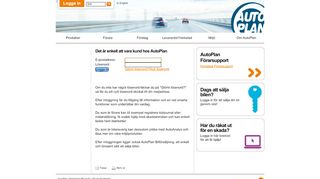 
                            5. AutoPlan - Professional Fleet Management - Logga in