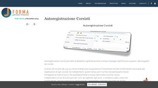 
                            3. Autoregistrazione Corsisti - Jforma | Gestionale Per Enti di Formazione