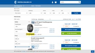 
                            13. Autoreifen online günstig kaufen und vergleichen | Reifen-online.ch