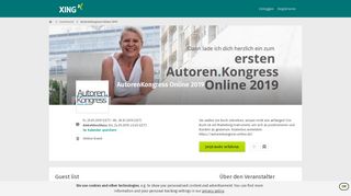 
                            12. AutorenKongress Online 2019 | Events bei XING