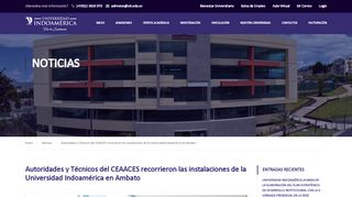 
                            8. Autoridades y Técnicos del CEAACES recorrieron las instalaciones de ...