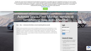 
                            7. Autorola lancia Fleet Monitor, servizio di remarketing delle auto ...