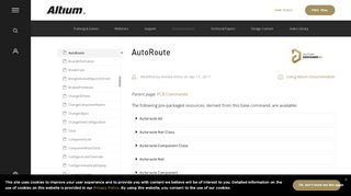 
                            12. AutoRoute | Online Documentation for Altium Products