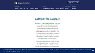 
                            12. Autosaint Car Insurance | comparethemarket.com