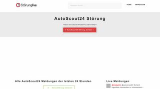 
                            7. AutoScout24 Störung oder Probleme? Störungen.info prüft es!