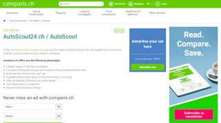 
                            12. AutoScout24.ch listings in comparison – comparis.ch